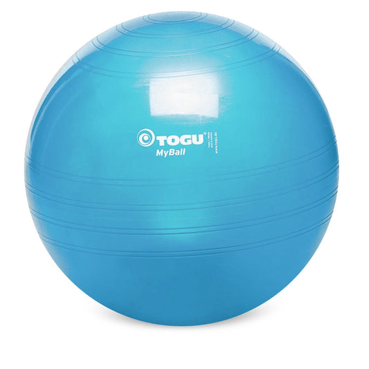 Togu Gymnastikball MyBall 55 cm blau-transparent