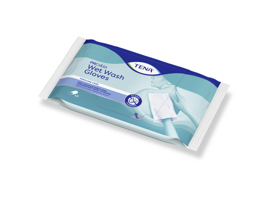 TENA ProSkin Wet Wash Gloves
