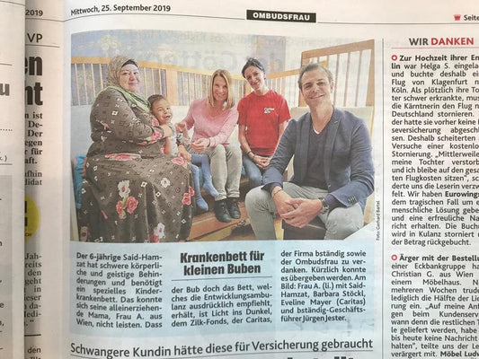Kronen Zeitung vom 25. September 2019 / Ein Bett für Said-Hamzat