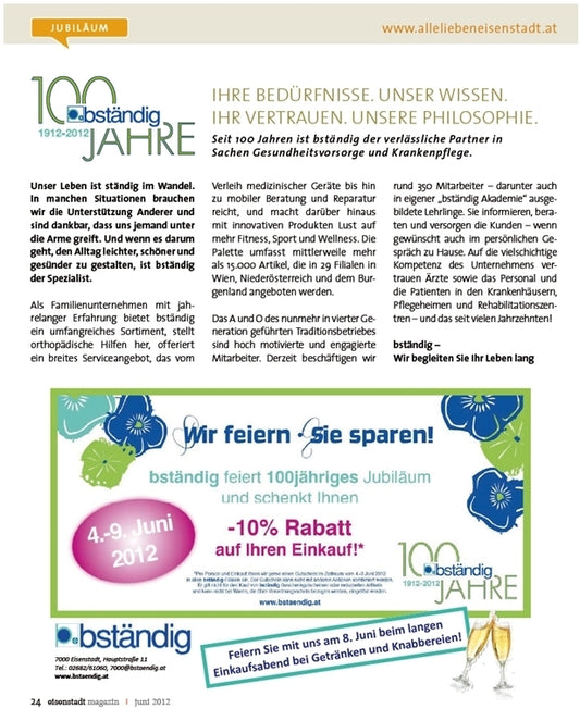 EISENSTADT MAGAZIN  JUNI 2012