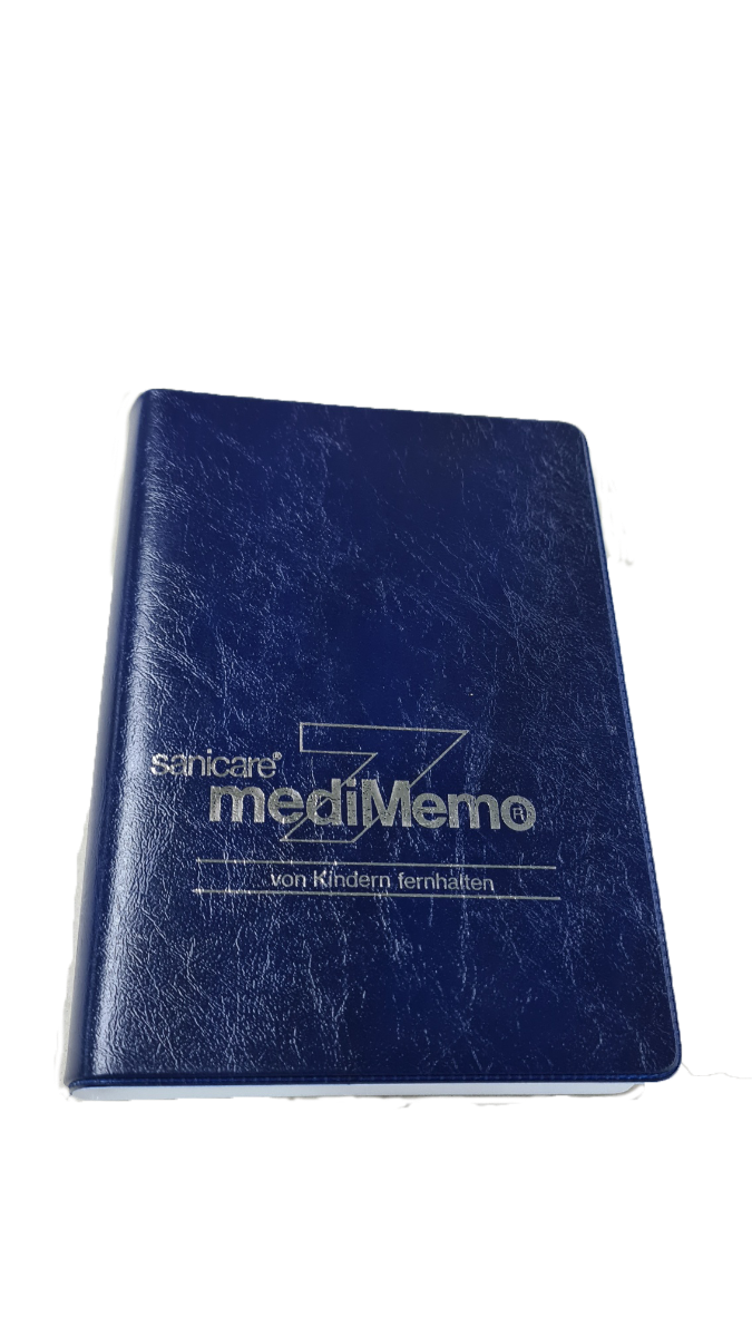 Medikamentendispenser Buchform Medimemo