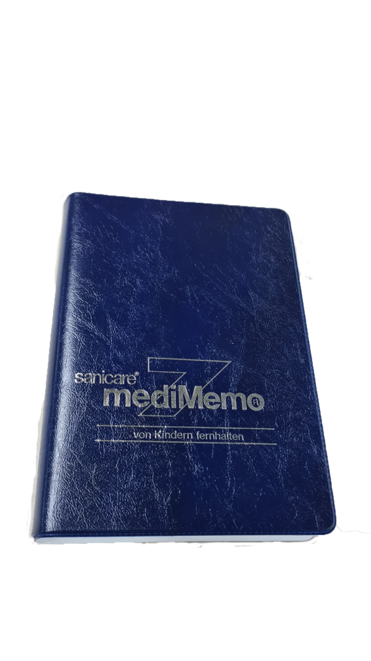 Medikamentendispenser Buchform Medimemo