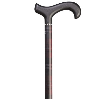 Krankenstock Carbon Derby "Karo Rot" 