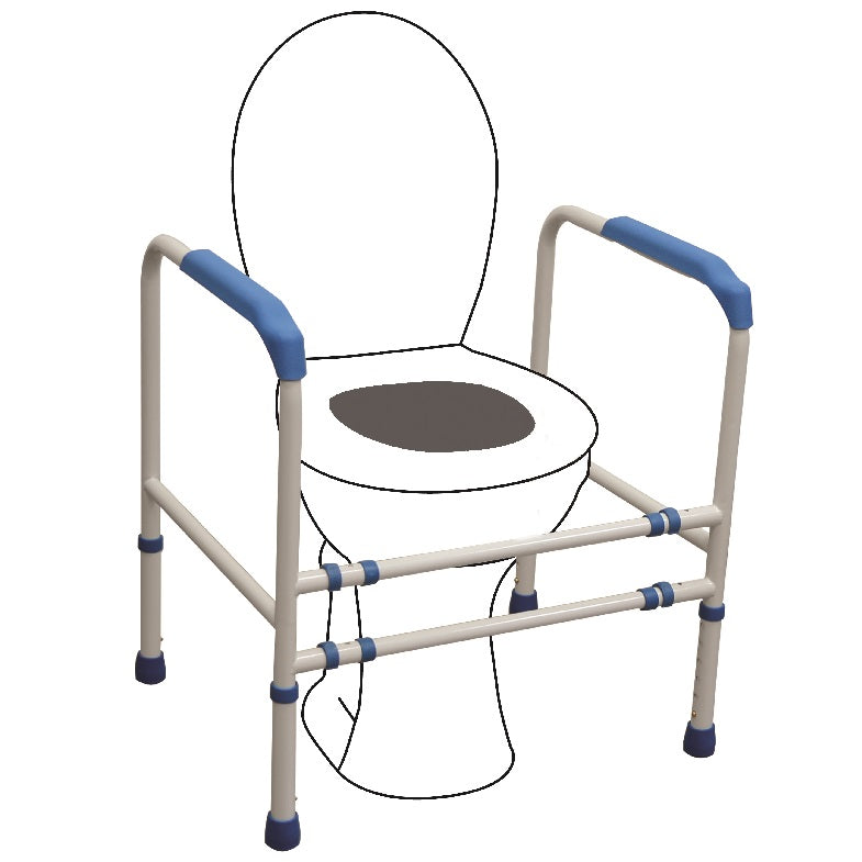 Toilettenstützgestell Alu