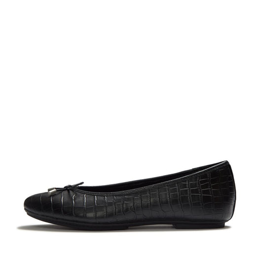FitFlop Delicato Crocodile All Black