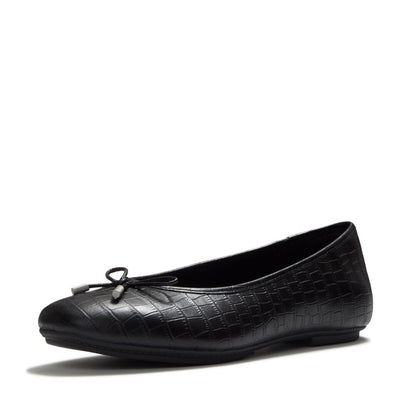 FitFlop Delicato Crocodile All Black