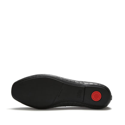 FitFlop Delicato Crocodile All Black
