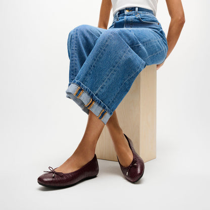 FitFlop Delicato Crocodile Dark Merlot