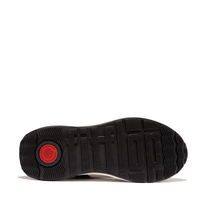 FitFlop F-MODE Flow Leder/Stoff-Sneaker