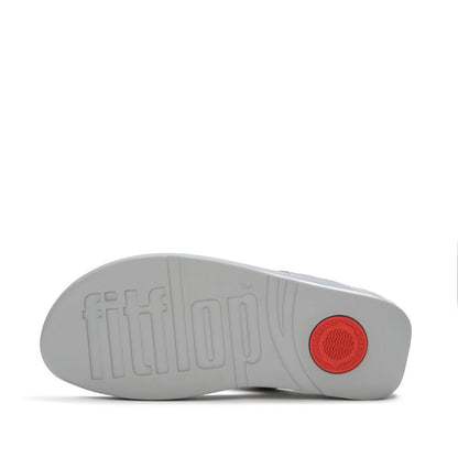 FitFlop Lulu Ombre-Glitzer Silver Zehensteg