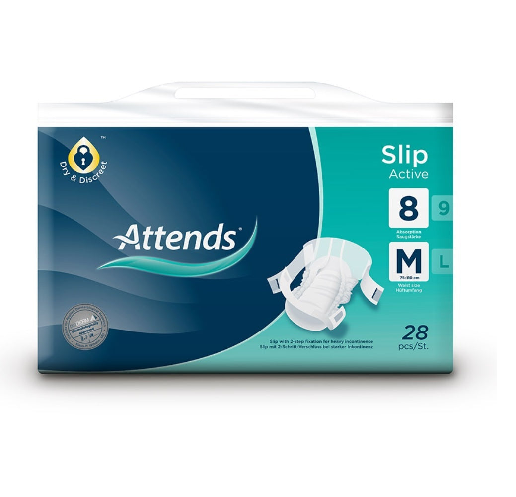 Attends Slip Active 8