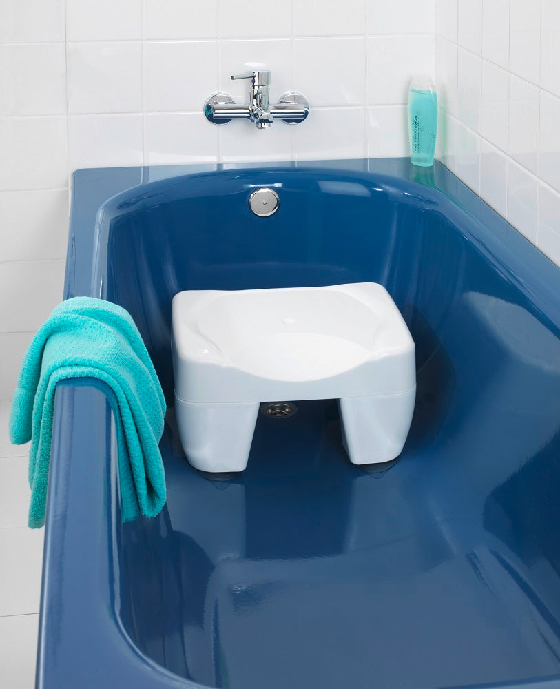 Badewannenhocker Weiß