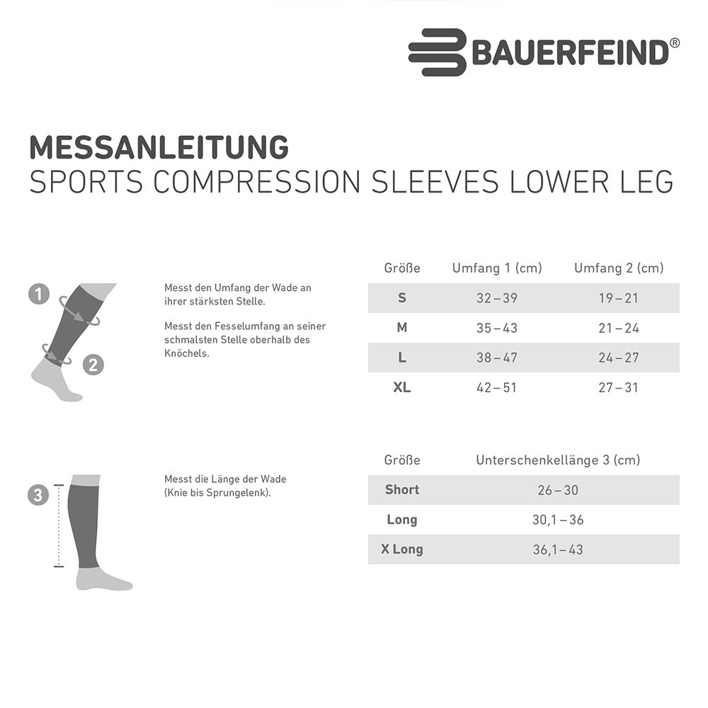 Bauerfeind Sports Compression Sleeves Lower Leg