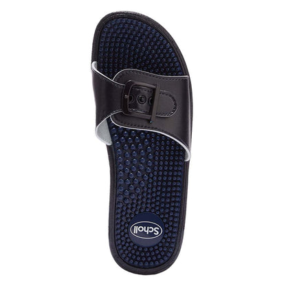 Scholl New Massage Navy Blue Pantolette