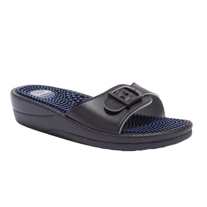 Scholl New Massage Navy Blue Pantolette