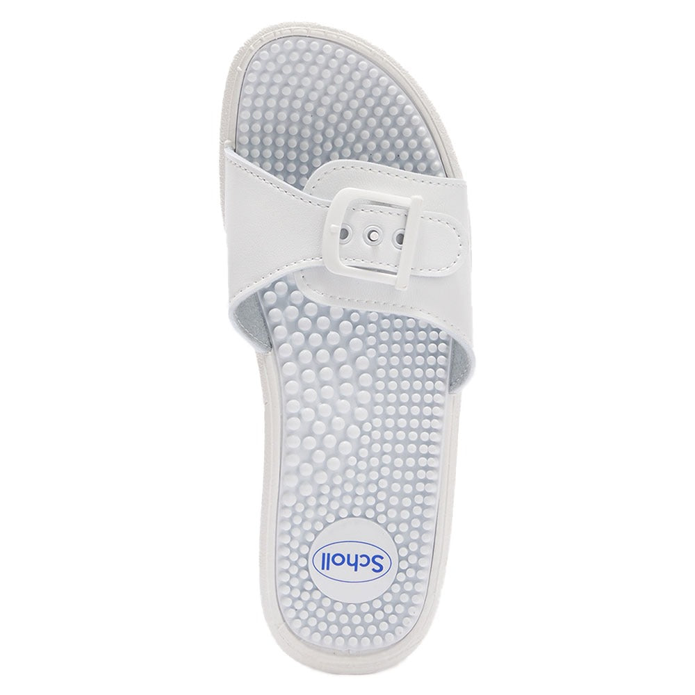 Scholl New Massage White Pantolette