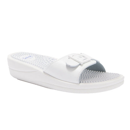 Scholl New Massage White Pantolette