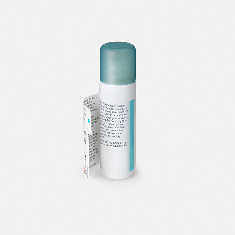 Brava® Adhesive Remover Spray 50 ml von Coloplast – Pflaster- und Klebstoffentferner zur Anwendung bei der Stomaversorgung