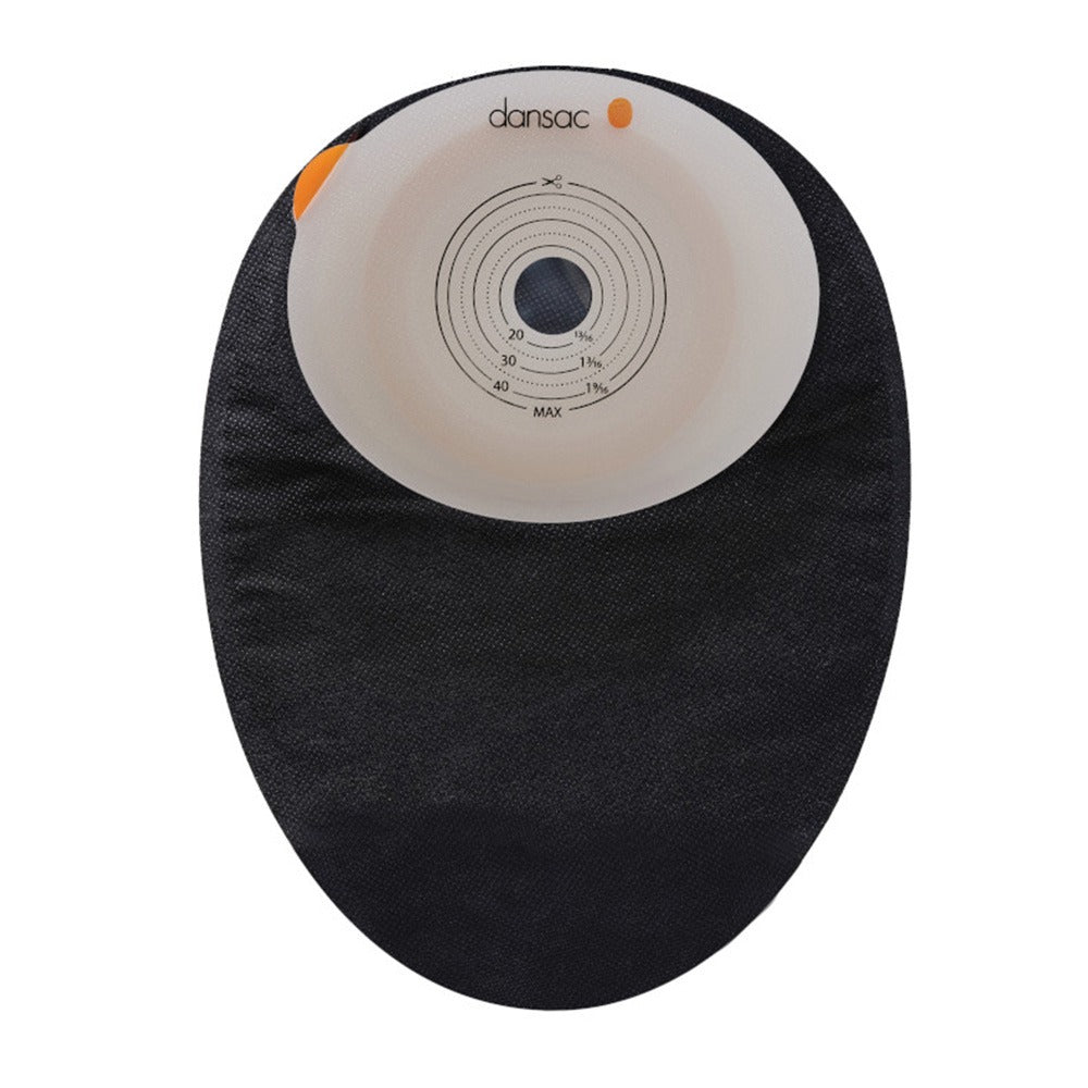 Dansac NovaLife TRE™ Ausstreifbeutel Black Midi plan