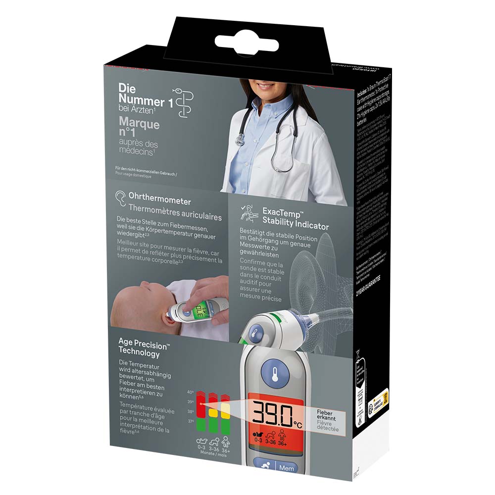 Braun Thermo Scan 7 - Infrarot Ohrthermometer