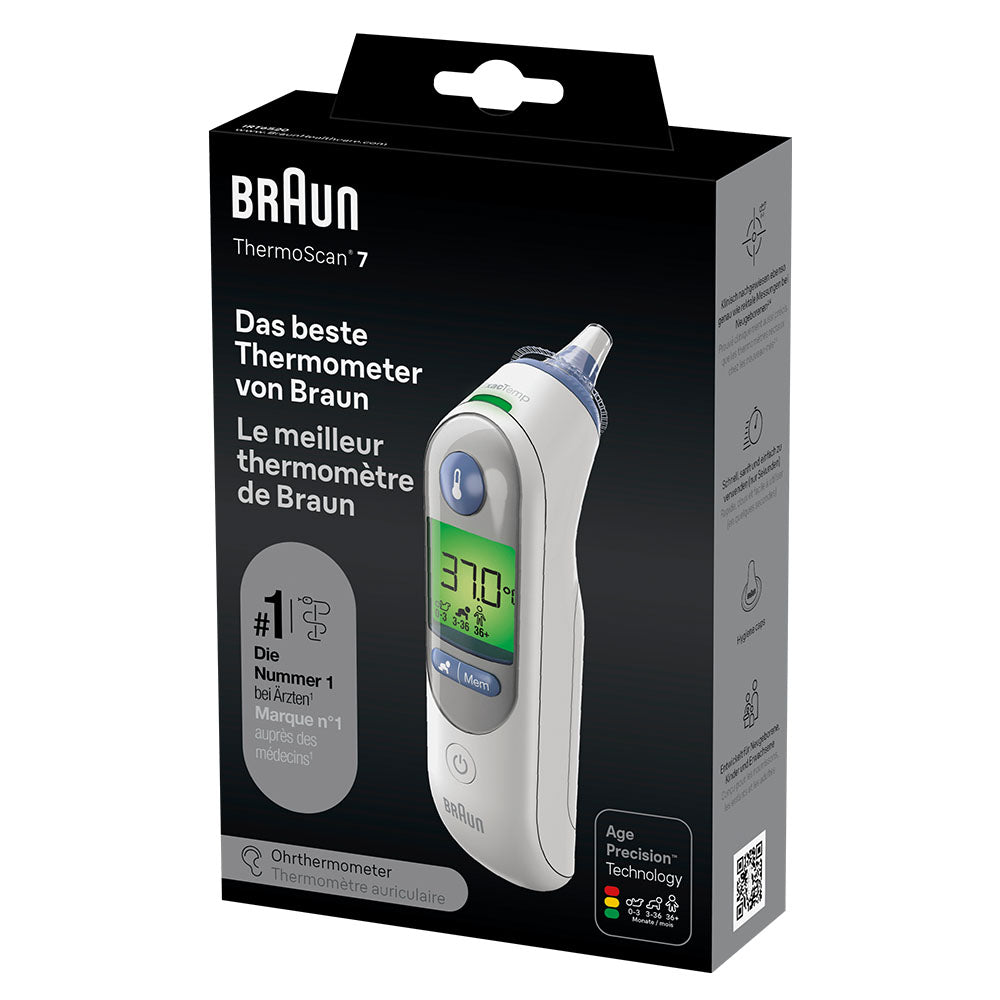 Braun Thermo Scan 7 - Infrarot Ohrthermometer