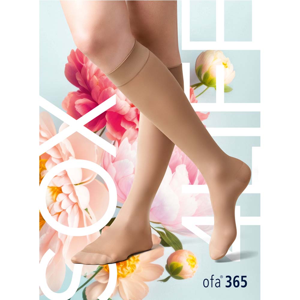Ofa 365 Fein Kniestrümpfe 140 den