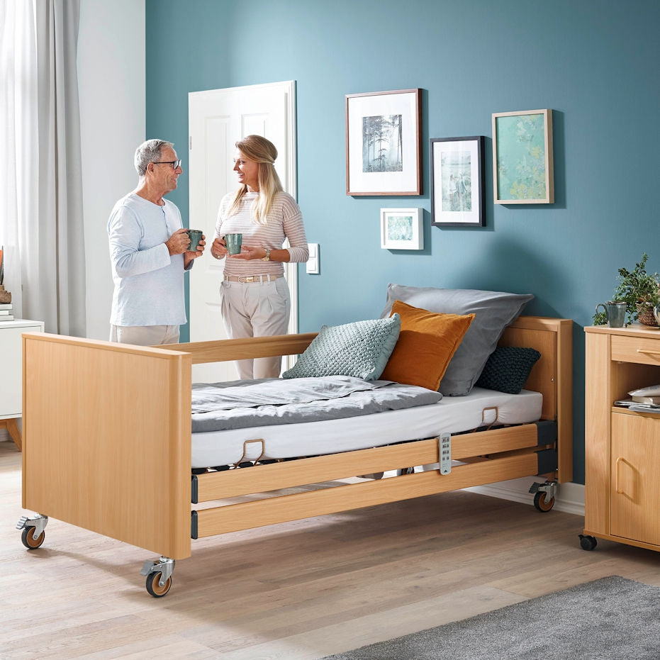 Pflegebett Dali Standard Holzumrandung