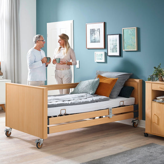 Pflegebett Dali Standard Holzumrandung