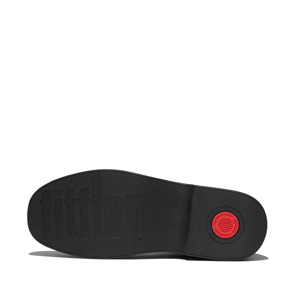 FitFlop F-LUMA Stiefel mit Kristallschnalle