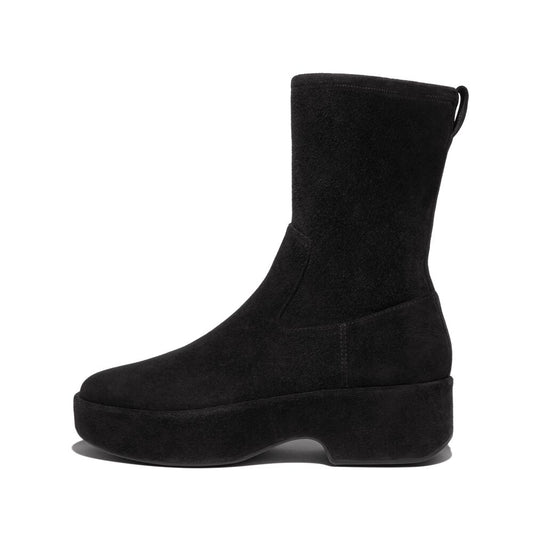 FitFlop F-LUMA Stiefel mit Halbkeilabsatz