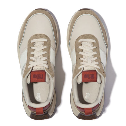 FitFlop F-MODE Flow Leather/Suede Sneaker