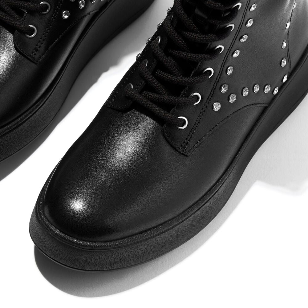 FitFlop F-MODE Leather Boots