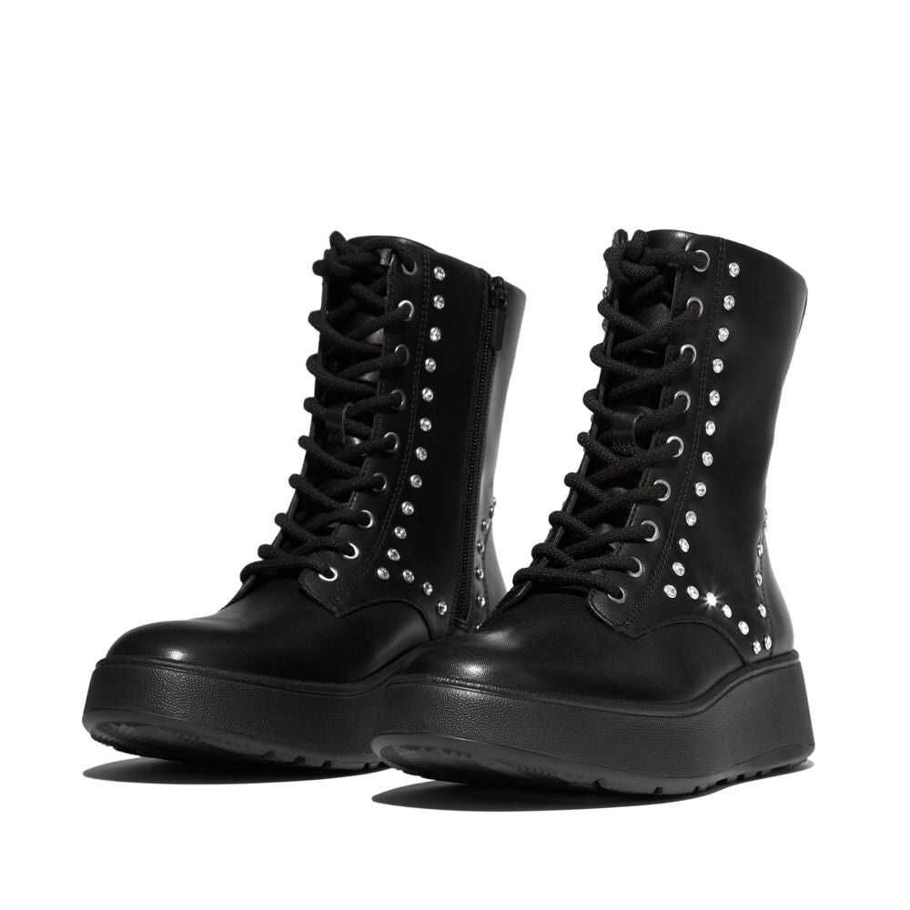 FitFlop F-MODE Leather Boots