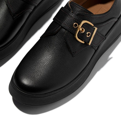 FitFlop F-MODE Leather Monk Strap Schuhe