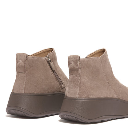 FitFlop F-Mode Wildleder Stiefeletten Minky Grey