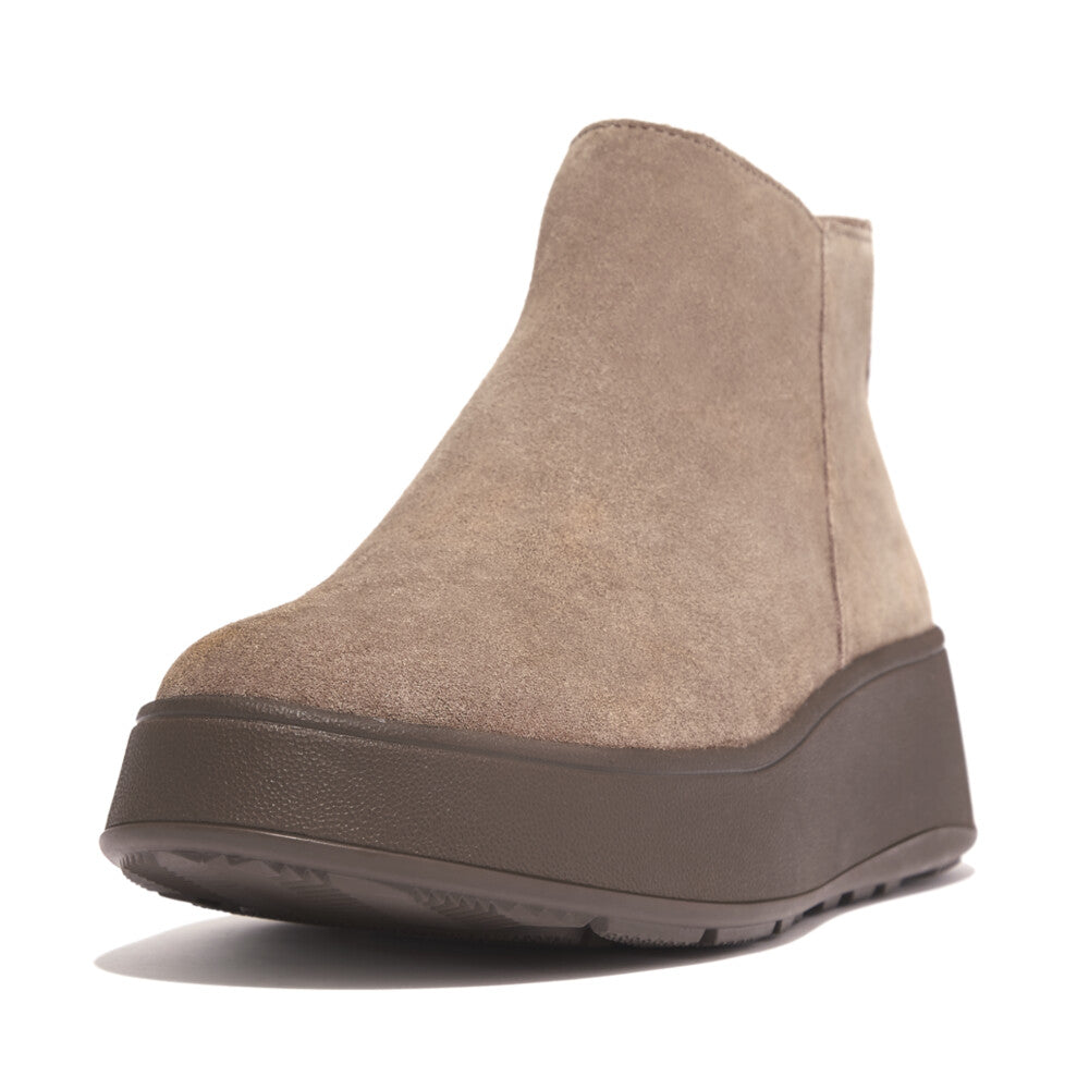FitFlop F-Mode Wildleder Stiefeletten Minky Grey