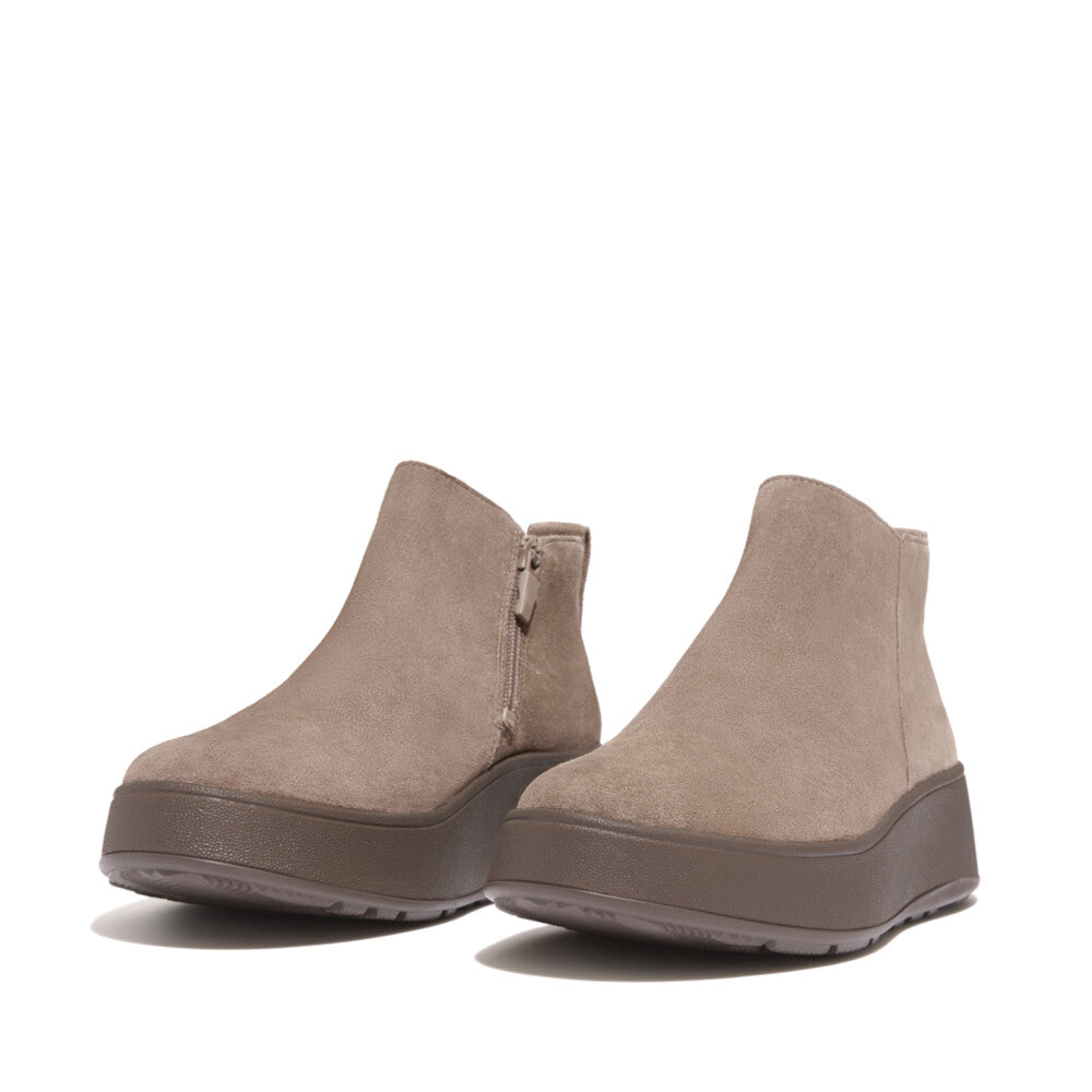 FitFlop F-Mode Wildleder Stiefeletten Minky Grey
