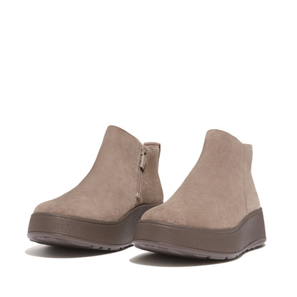 FitFlop F-Mode Wildleder Stiefeletten Minky Grey