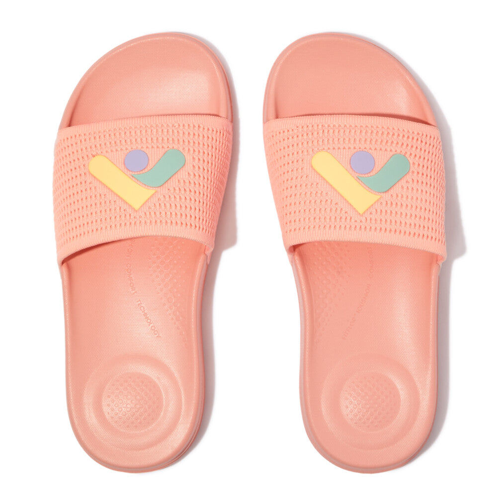 FitFlop iQushion Strickpantoletten Blushy/Multi