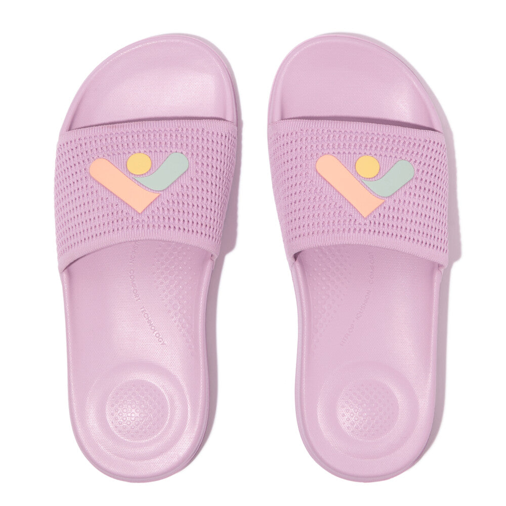 FitFlop iQushion Strickpantoletten Wild Lilac