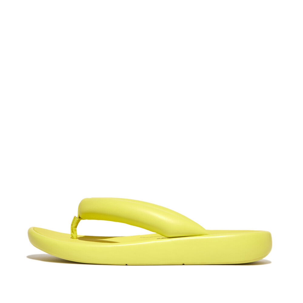 FitFlop iQushion D-LUXE gepolsterte Zehentrenner Sunny Lime