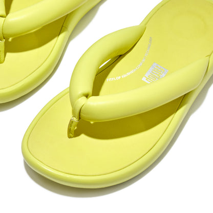 FitFlop iQushion D-LUXE gepolsterte Zehentrenner Sunny Lime