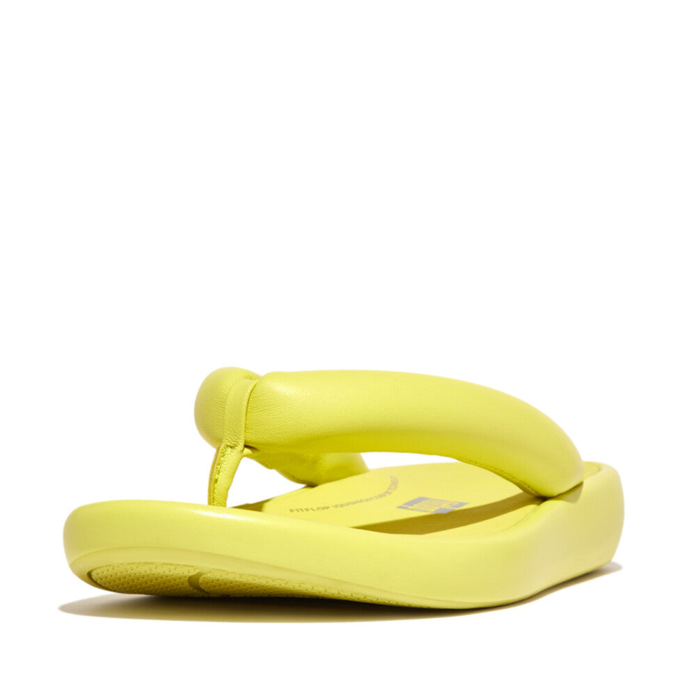 FitFlop iQushion D-LUXE gepolsterte Zehentrenner Sunny Lime
