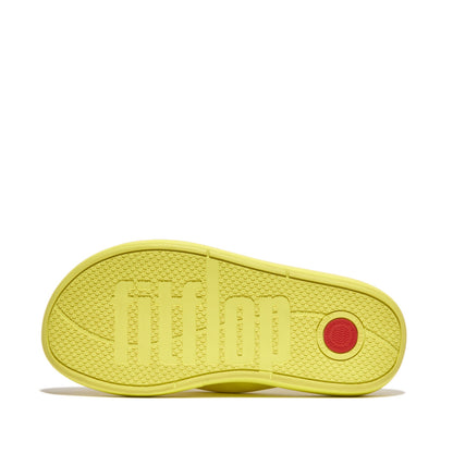 FitFlop iQushion D-LUXE gepolsterte Zehentrenner Sunny Lime