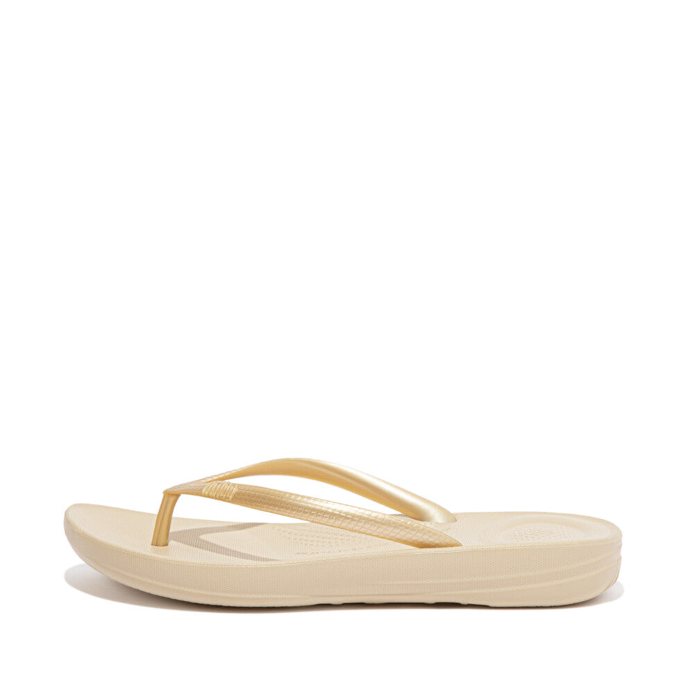 FitFlop iQushion Ergonomic Damen Gold Zehensteg