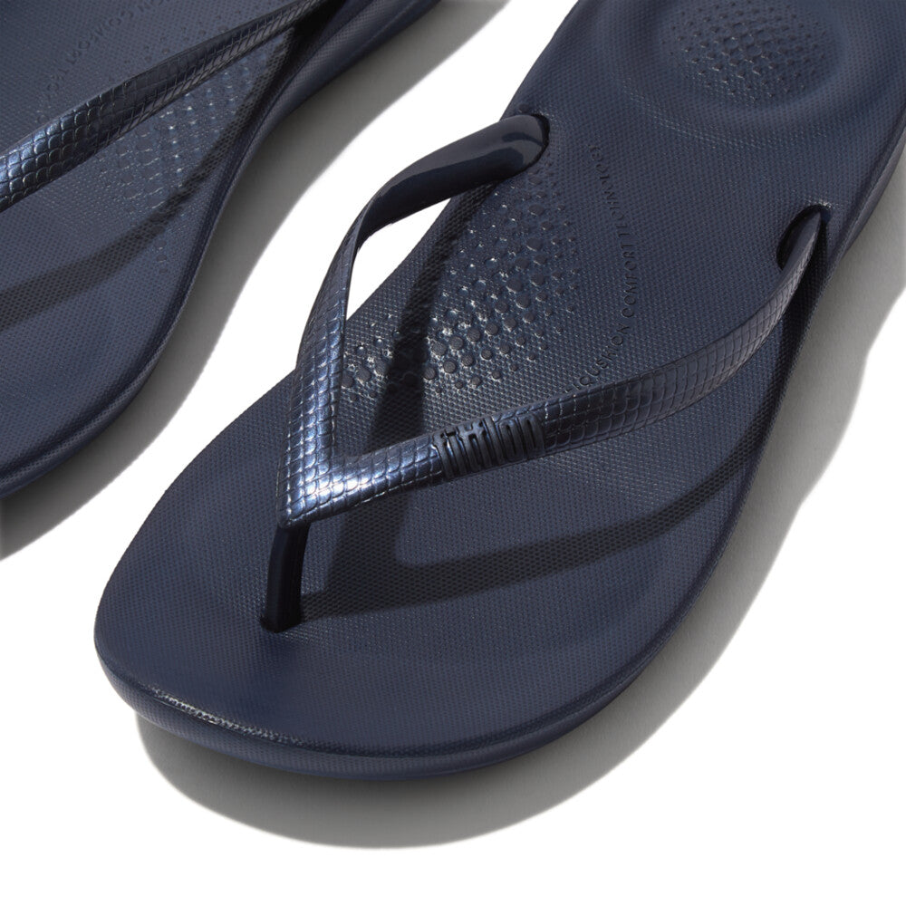 FitFlop iQushion Ergonomic Damen Midnight Navy Zehensteg