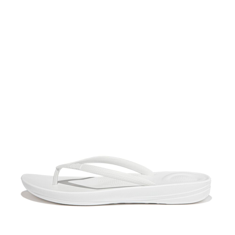 FitFlop iQushion Ergonomic Damen Urban White Zehensteg