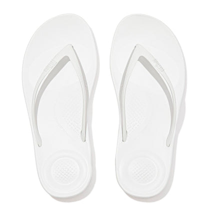 FitFlop iQushion Ergonomic Damen Urban White Zehensteg