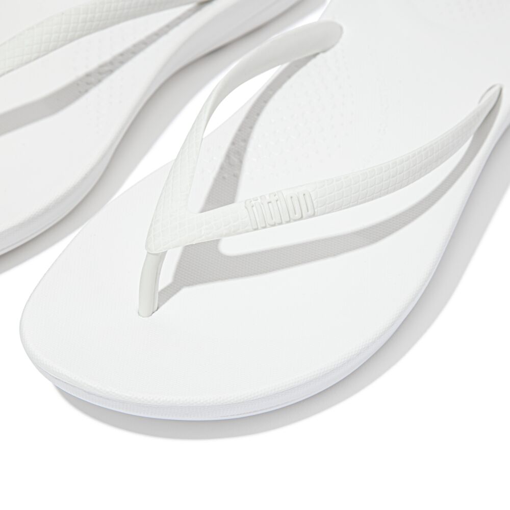 FitFlop iQushion Ergonomic Damen Urban White Zehensteg
