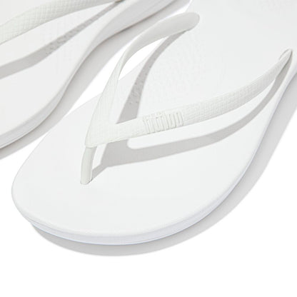 FitFlop iQushion Ergonomic Damen Urban White Zehensteg